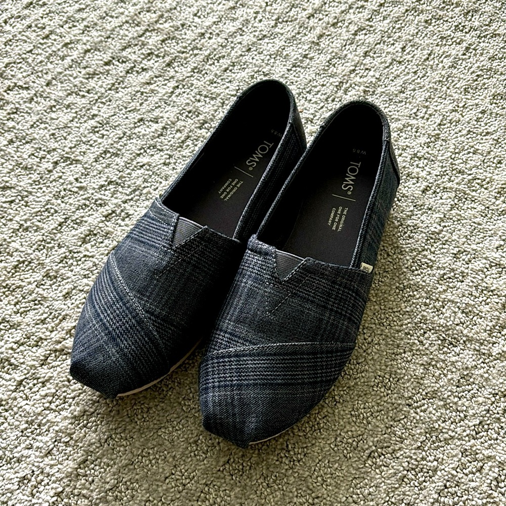 Plaid Blue Tom’s